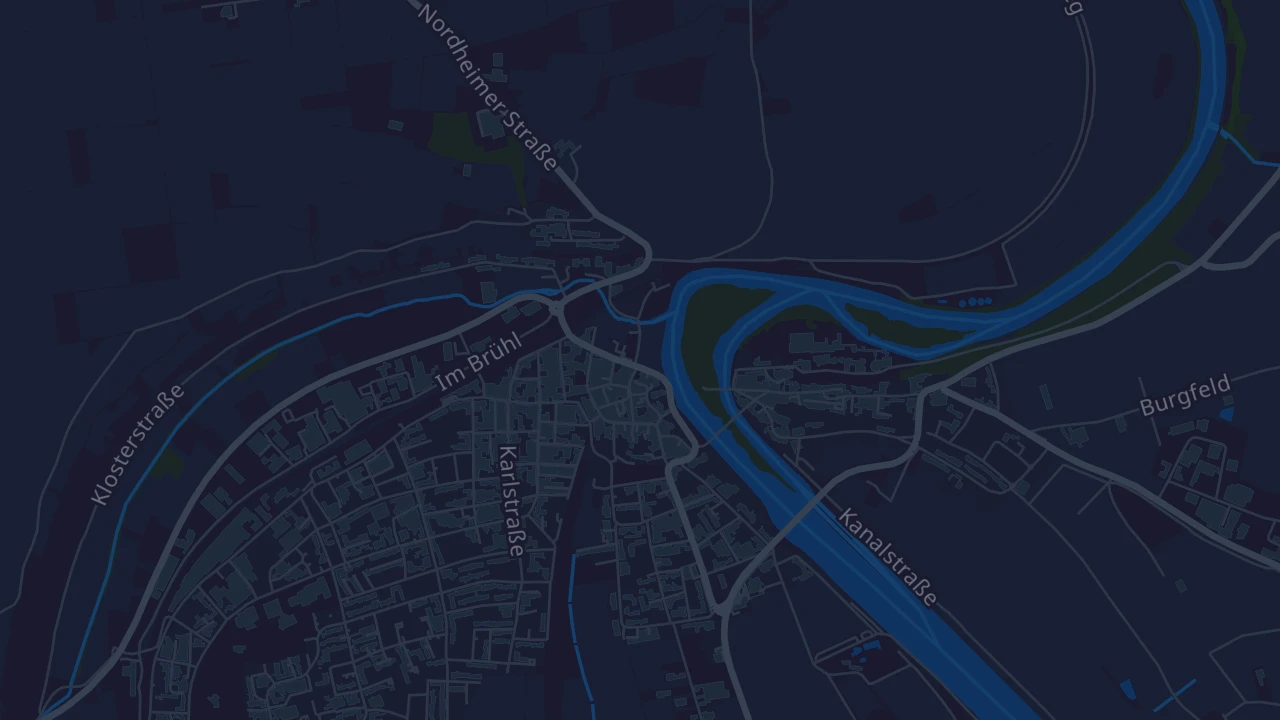 Karte von Lauffen am Neckar