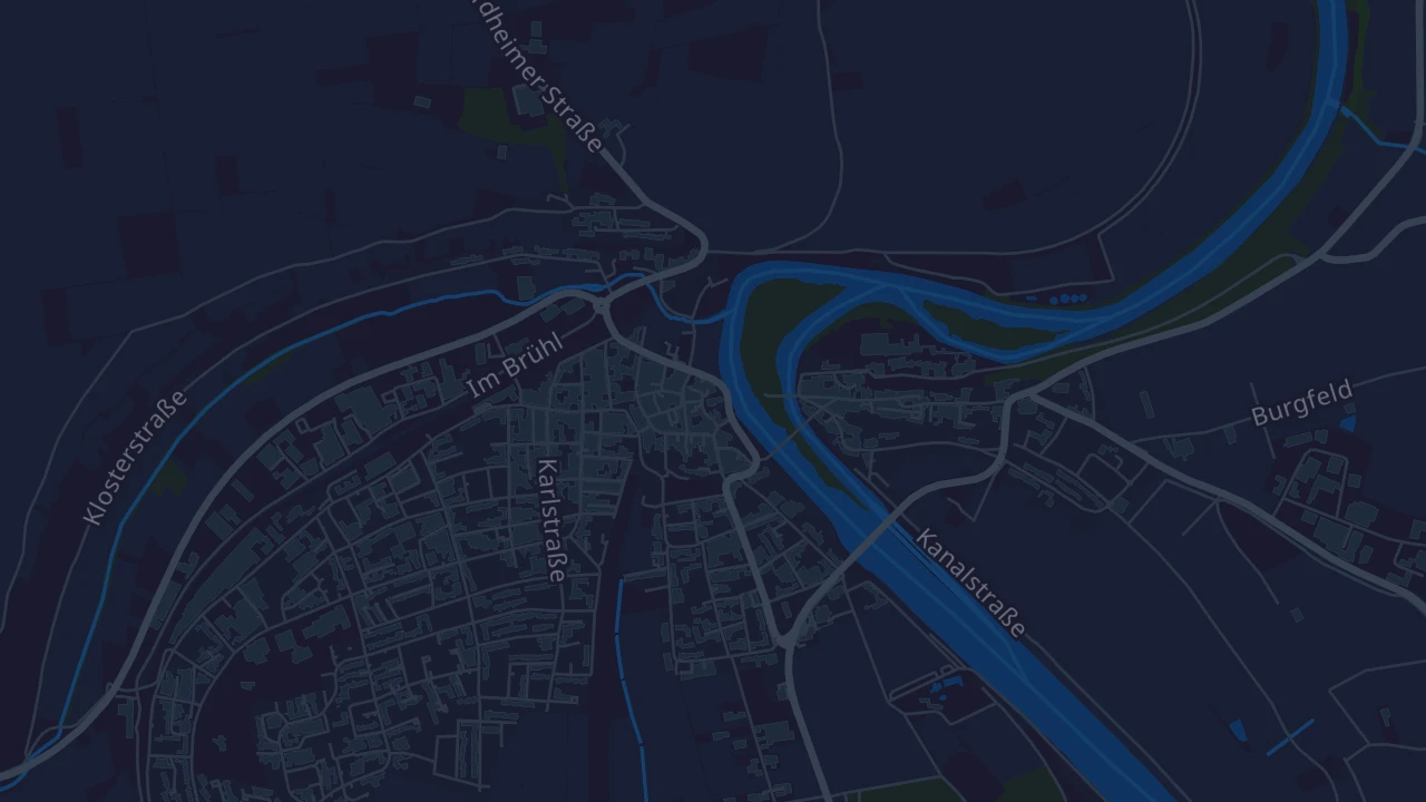 Karte von Lauffen am Neckar