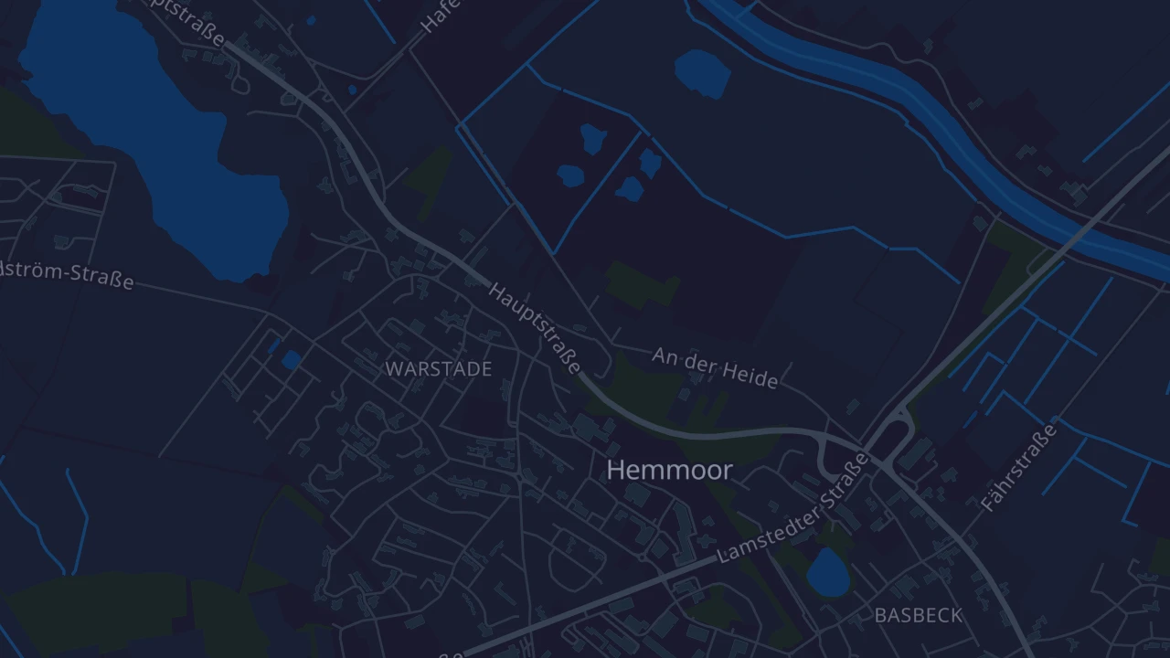 Karte von Hemmoor