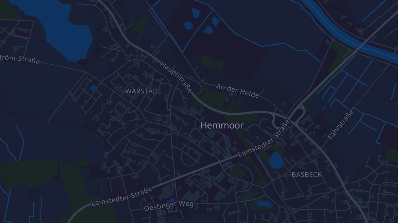 Karte von Hemmoor