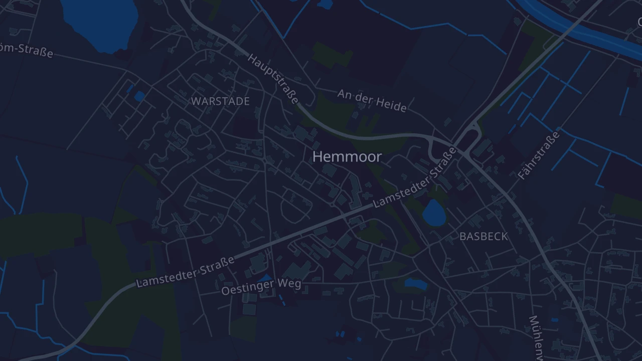Karte von Hemmoor