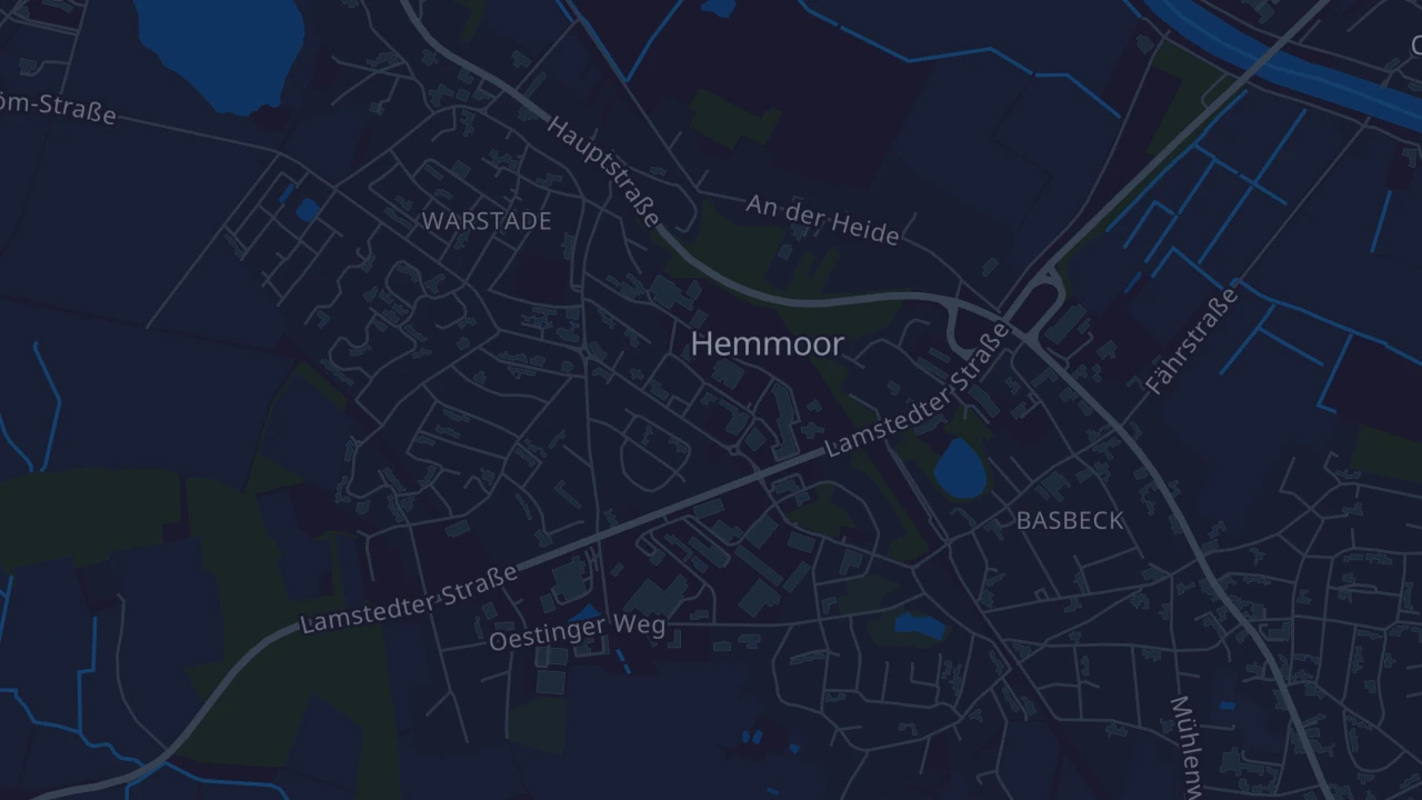 Karte von Hemmoor