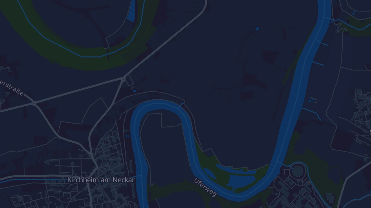 Karte von Kirchheim am Neckar