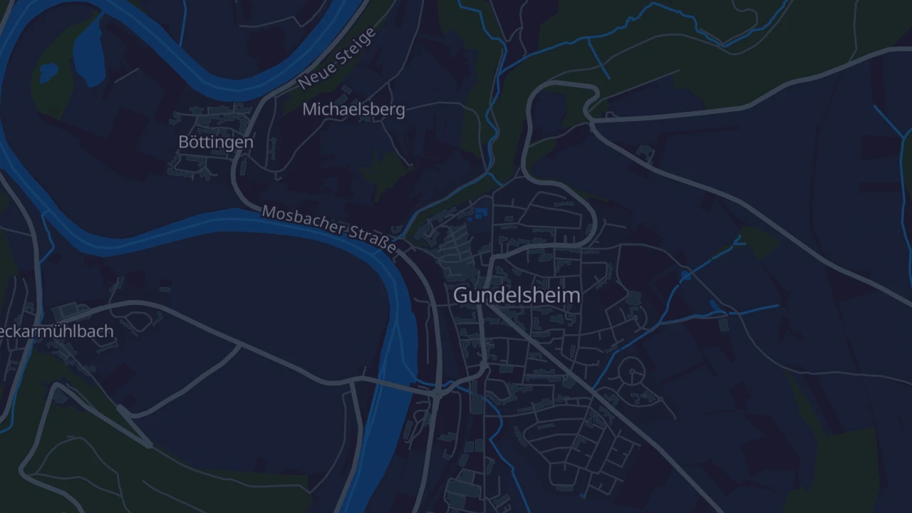 Karte von Gundelsheim