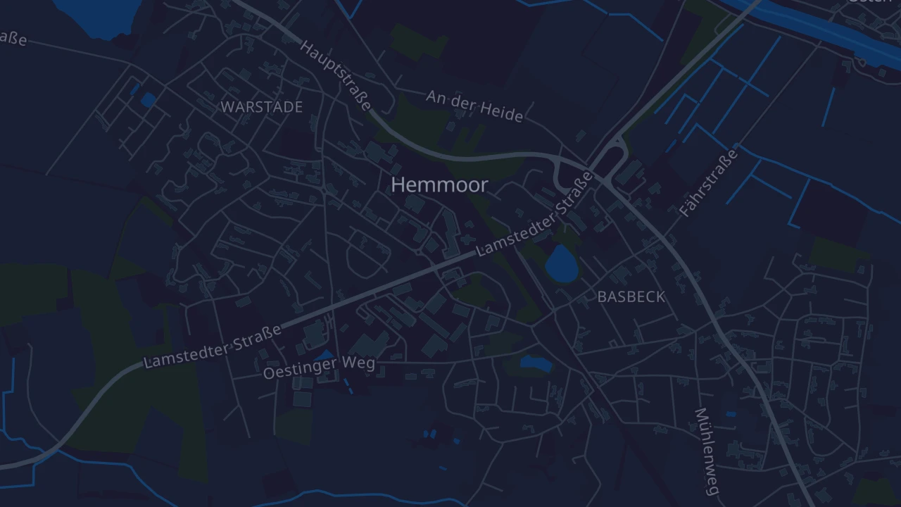 Karte von Hemmoor