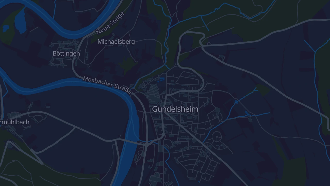 Karte von Gundelsheim