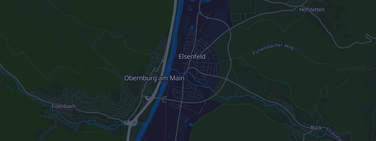 Karte von Elsenfeld