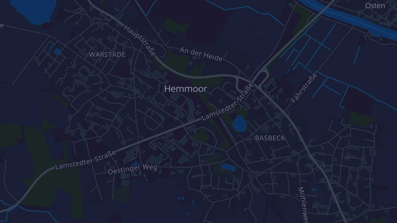 Karte von Hemmoor