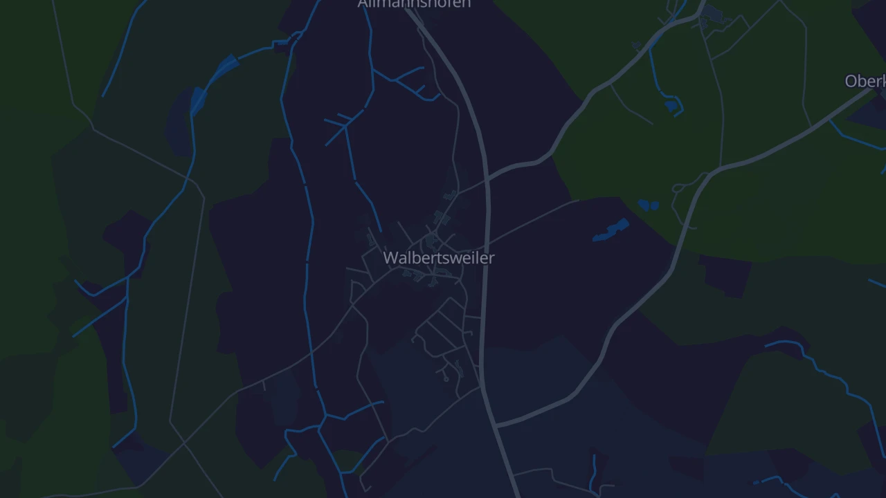 Karte von Walbertsweiler