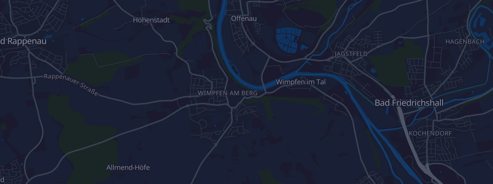Karte von Bad Wimpfen