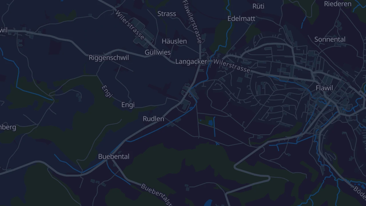 Karte von Flawil