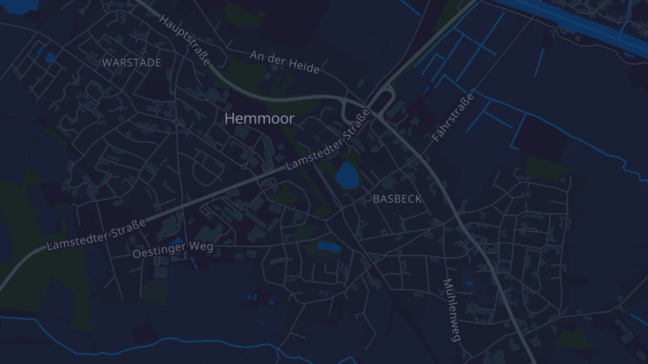 Karte von Hemmoor