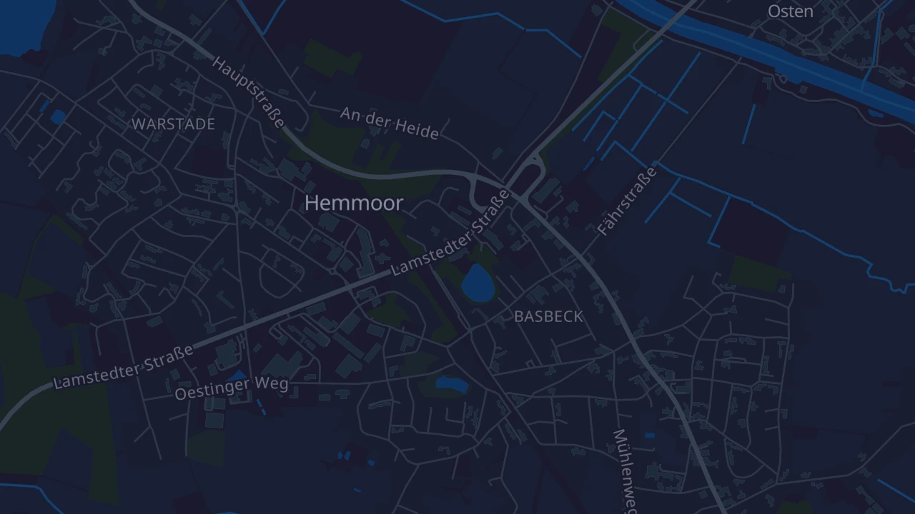 Karte von Hemmoor