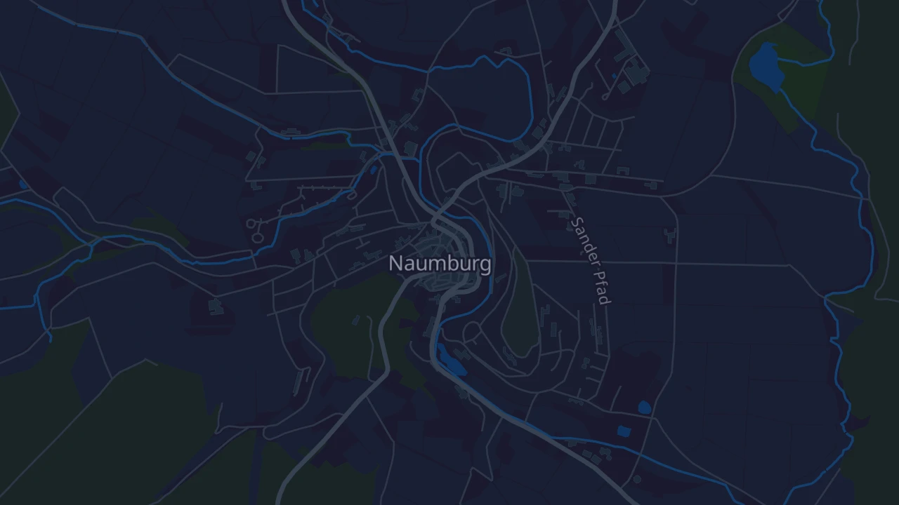 Karte von Naumburg