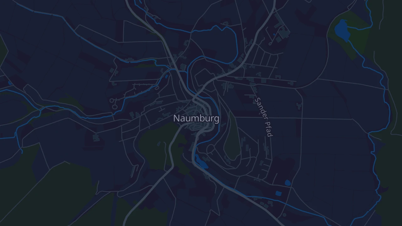Karte von Naumburg