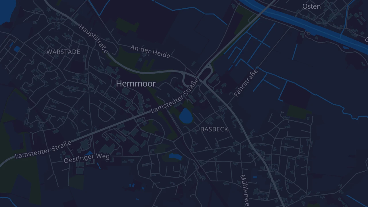 Karte von Hemmoor