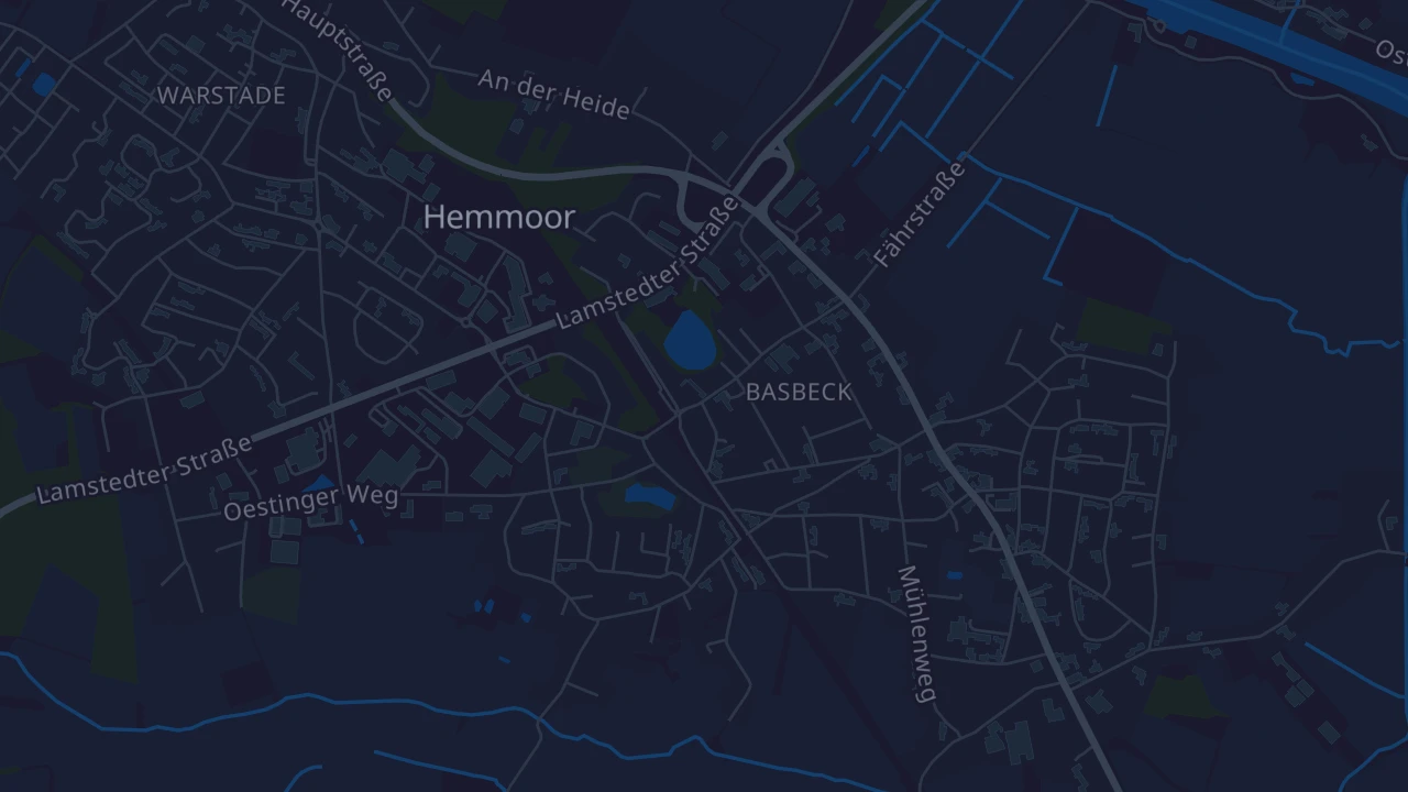 Karte von Hemmoor