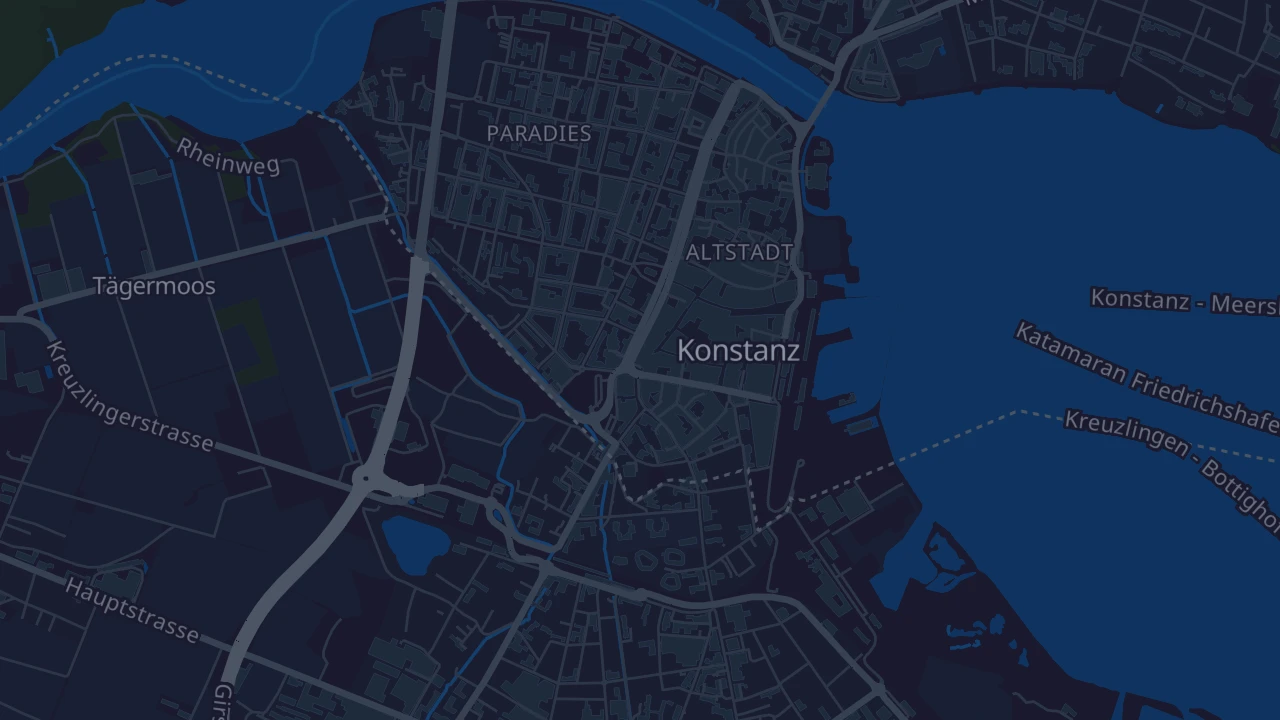 Karte von Konstanz