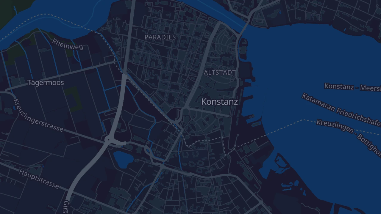 Karte von Konstanz