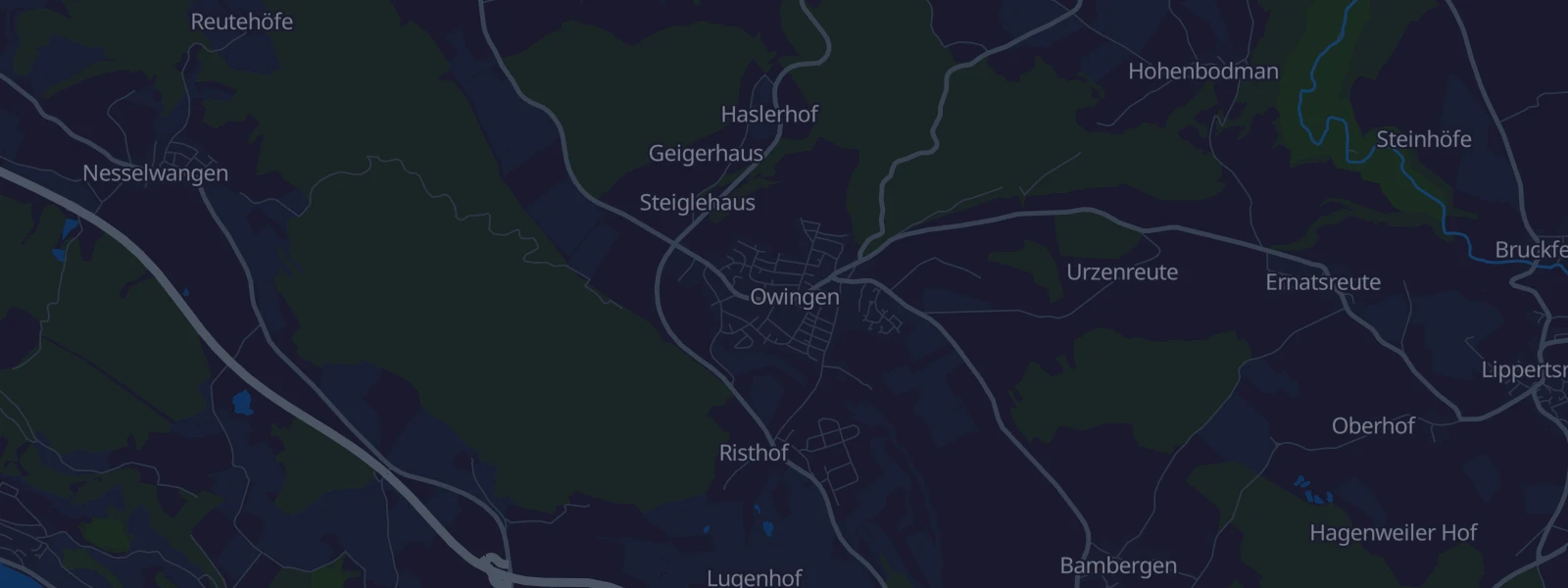 Karte von Owingen