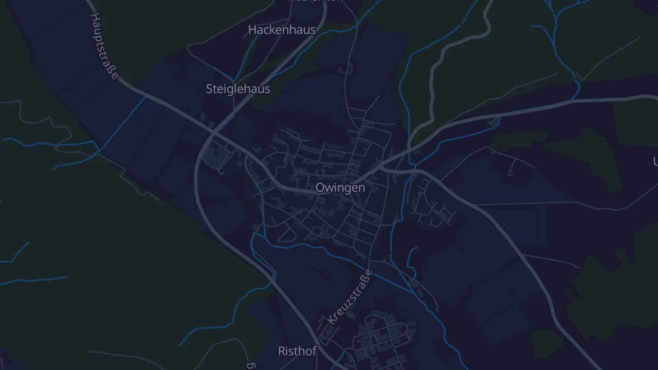 Karte von Owingen