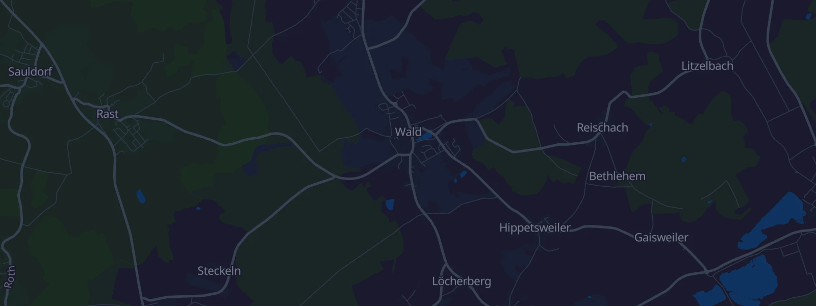 Karte von Wald
