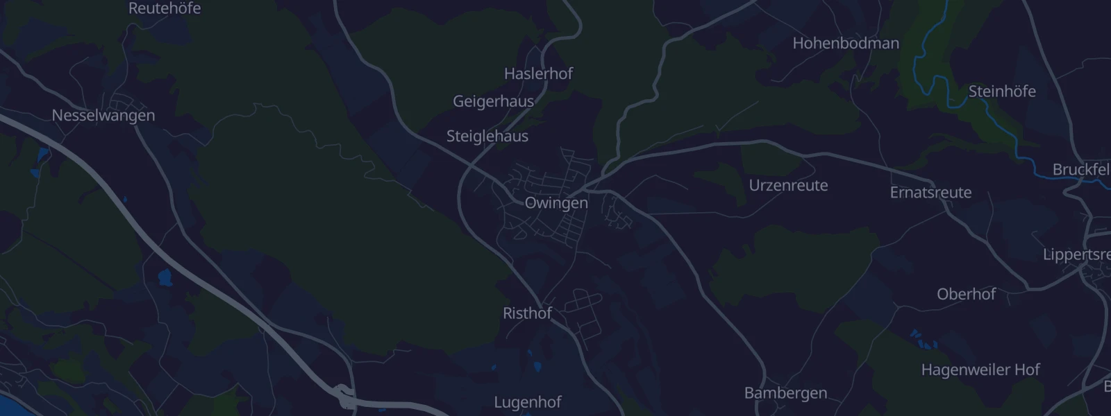 Karte von Owingen