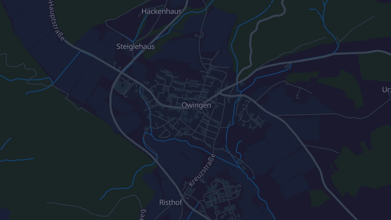 Karte von Owingen