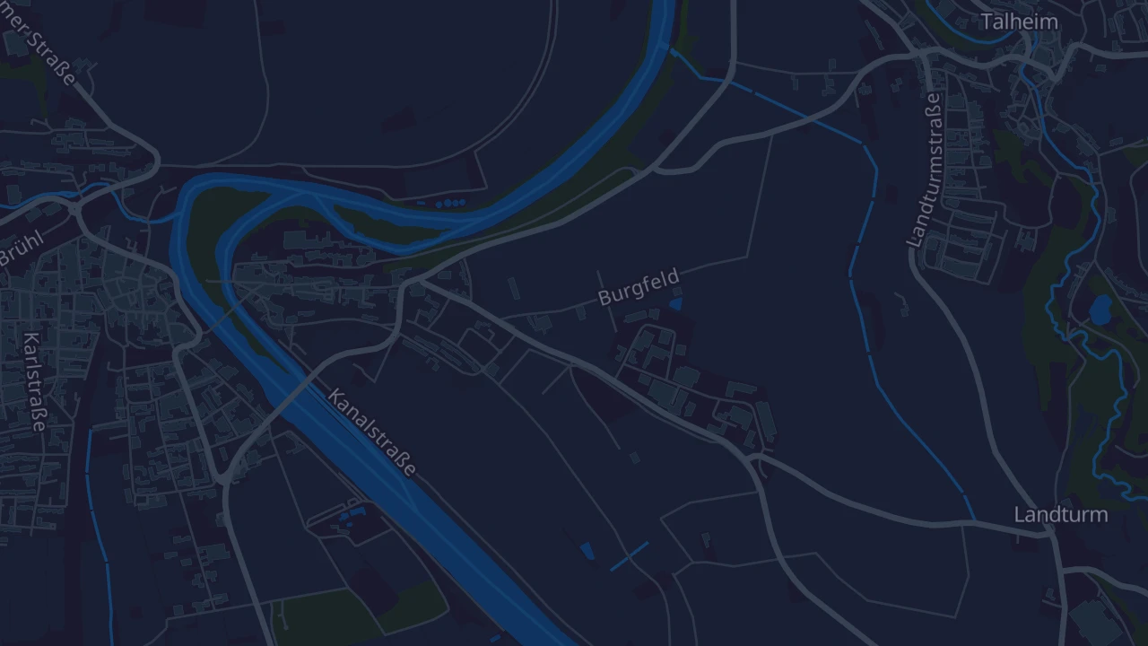 Karte von Lauffen am Neckar