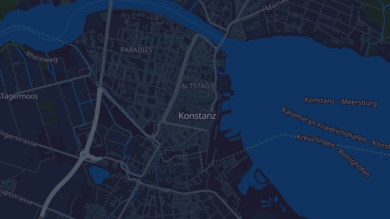 Karte von Konstanz
