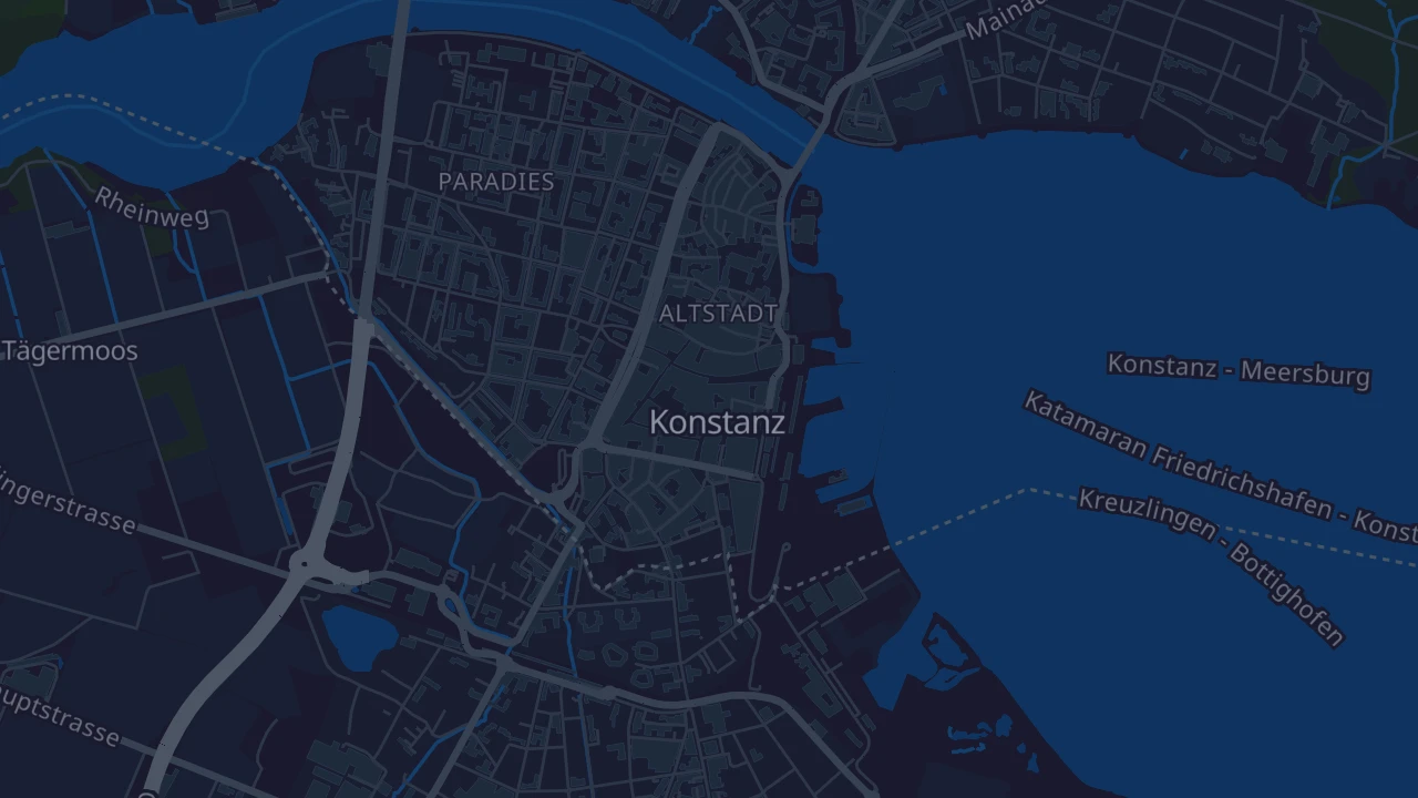 Karte von Konstanz