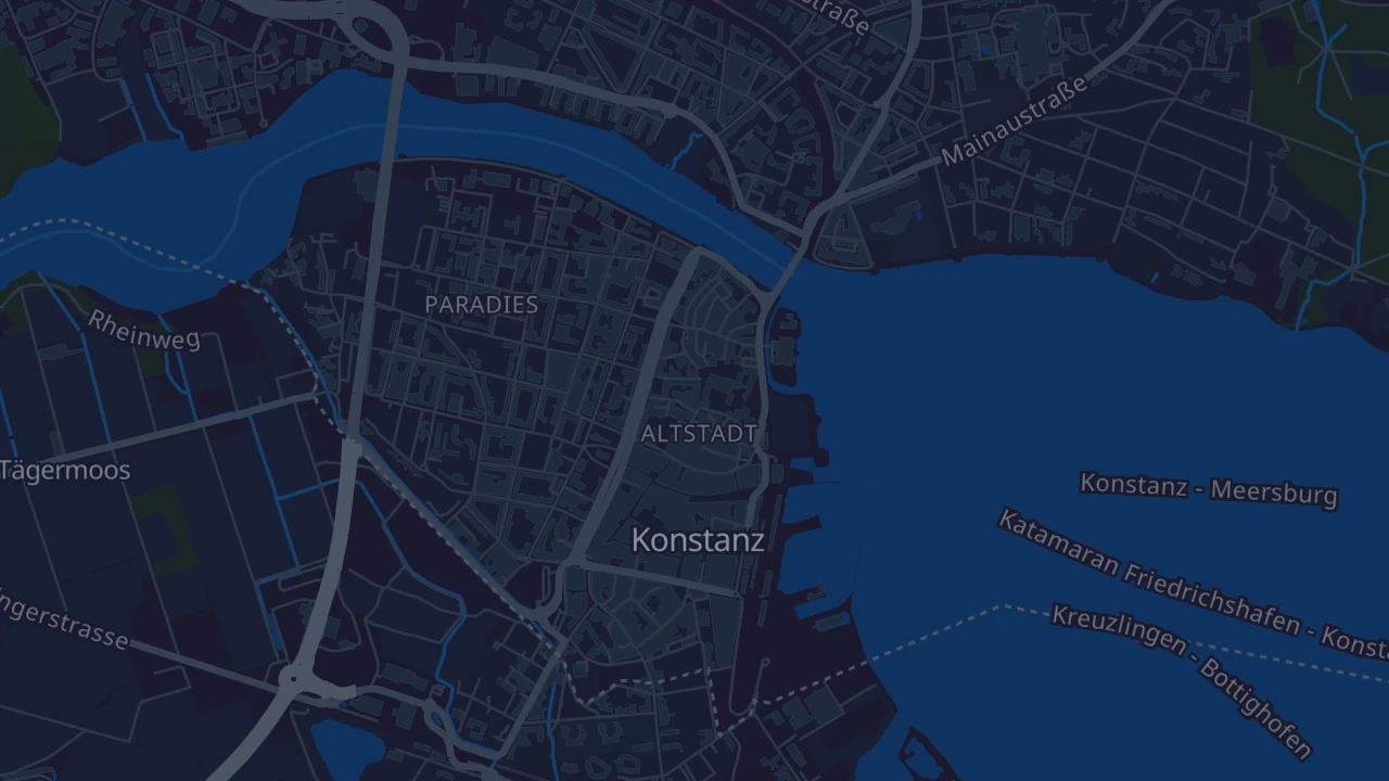 Karte von Konstanz