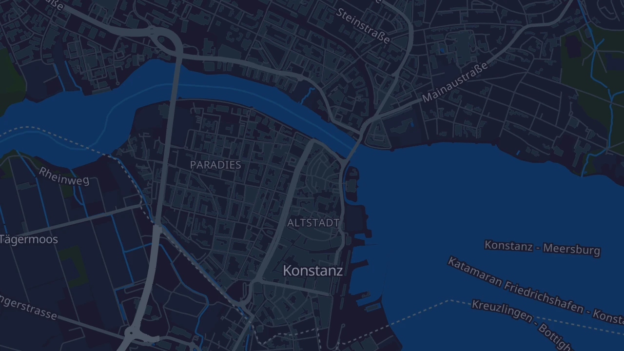 Karte von Konstanz