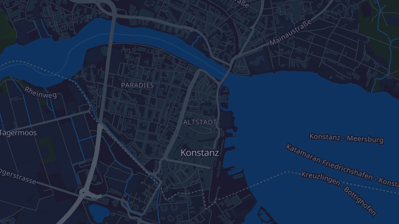 Karte von Konstanz