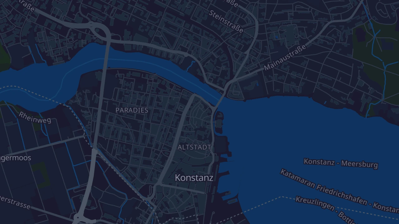 Karte von Konstanz