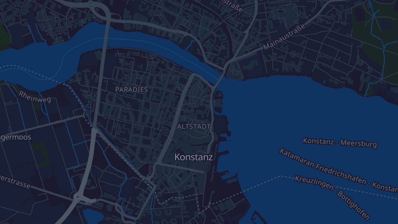 Karte von Konstanz