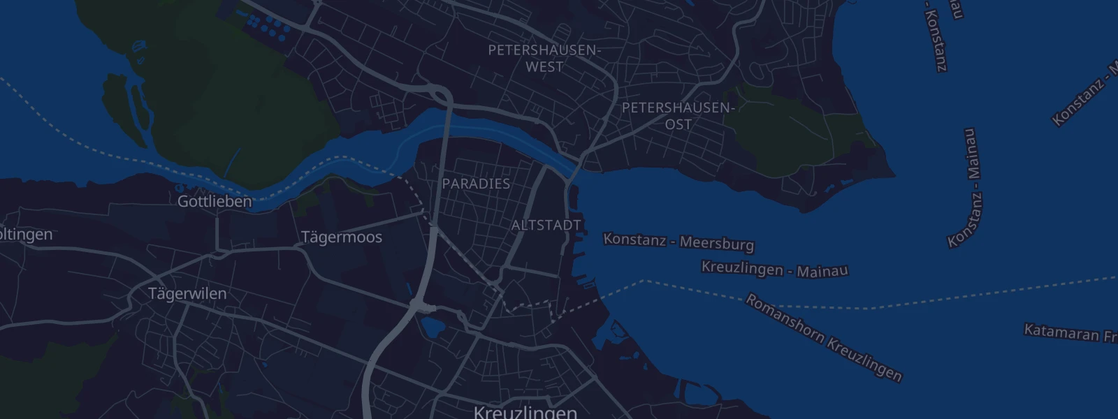 Karte von Konstanz