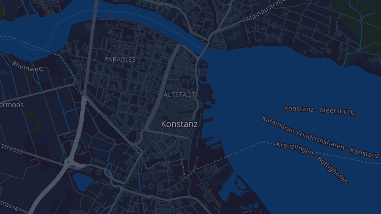Karte von Konstanz