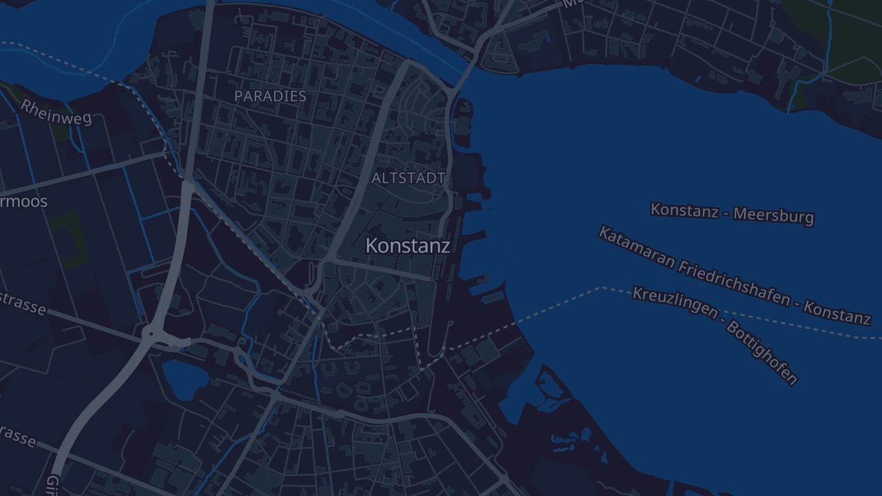Karte von Konstanz