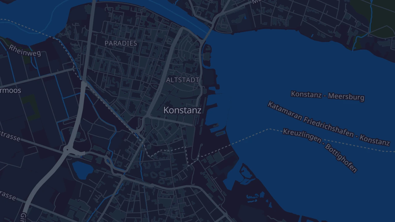 Karte von Konstanz