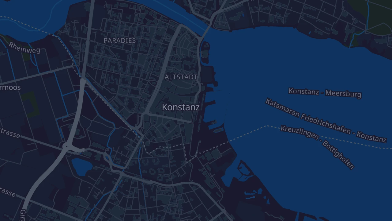 Karte von Konstanz