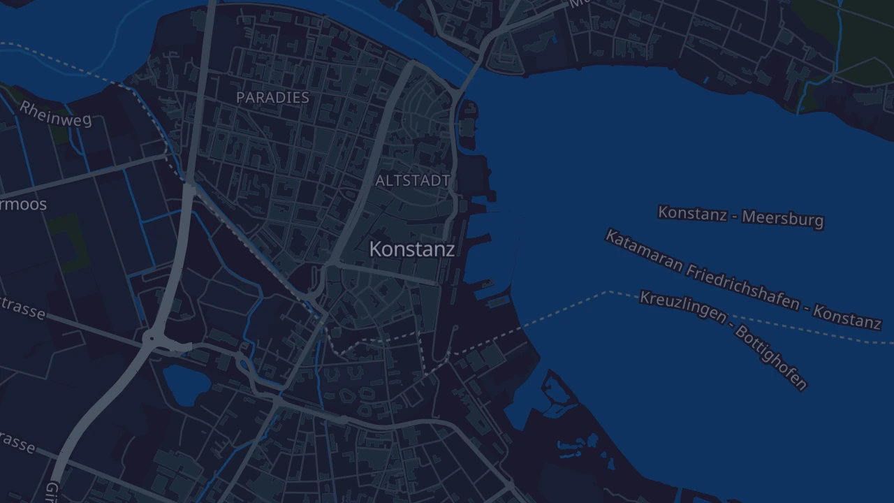 Karte von Konstanz