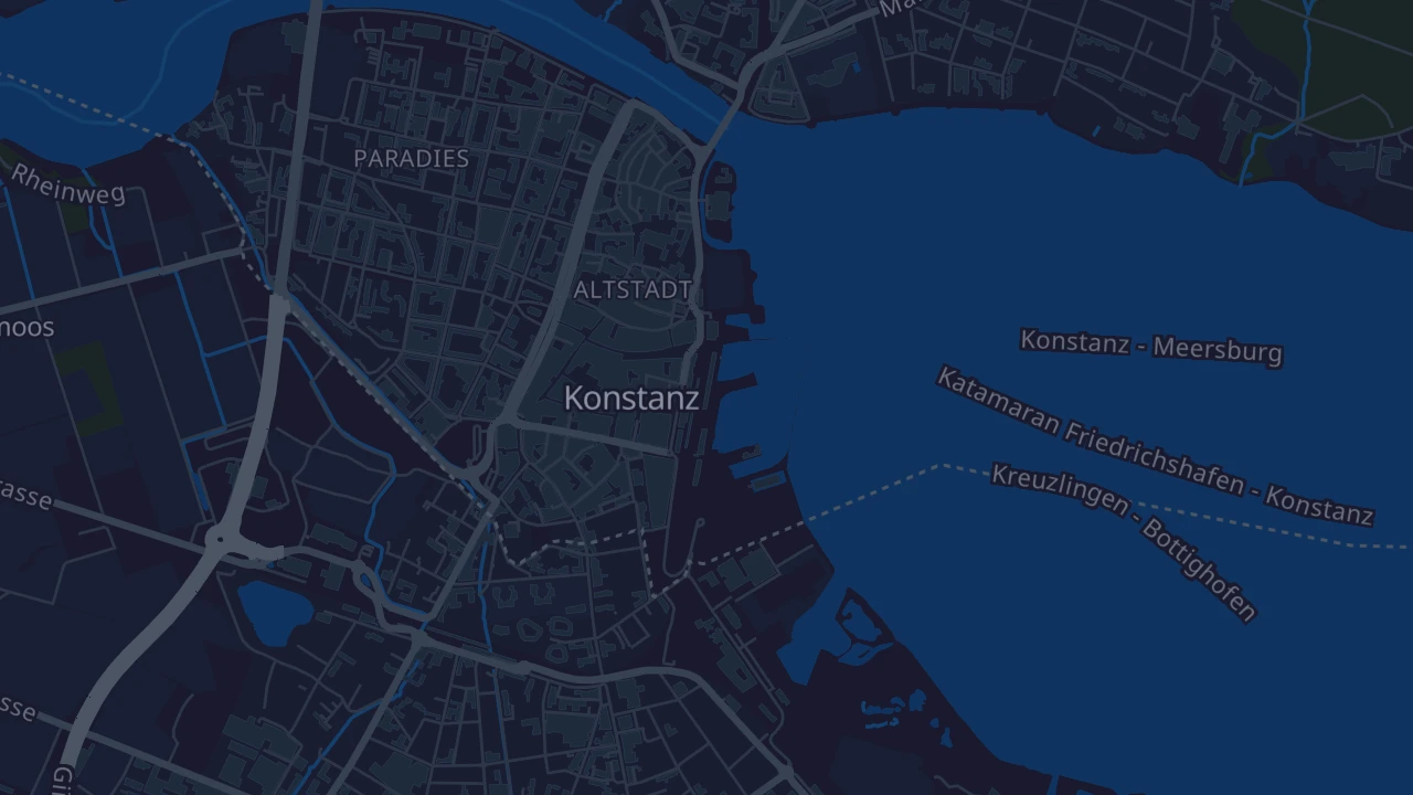 Karte von Konstanz