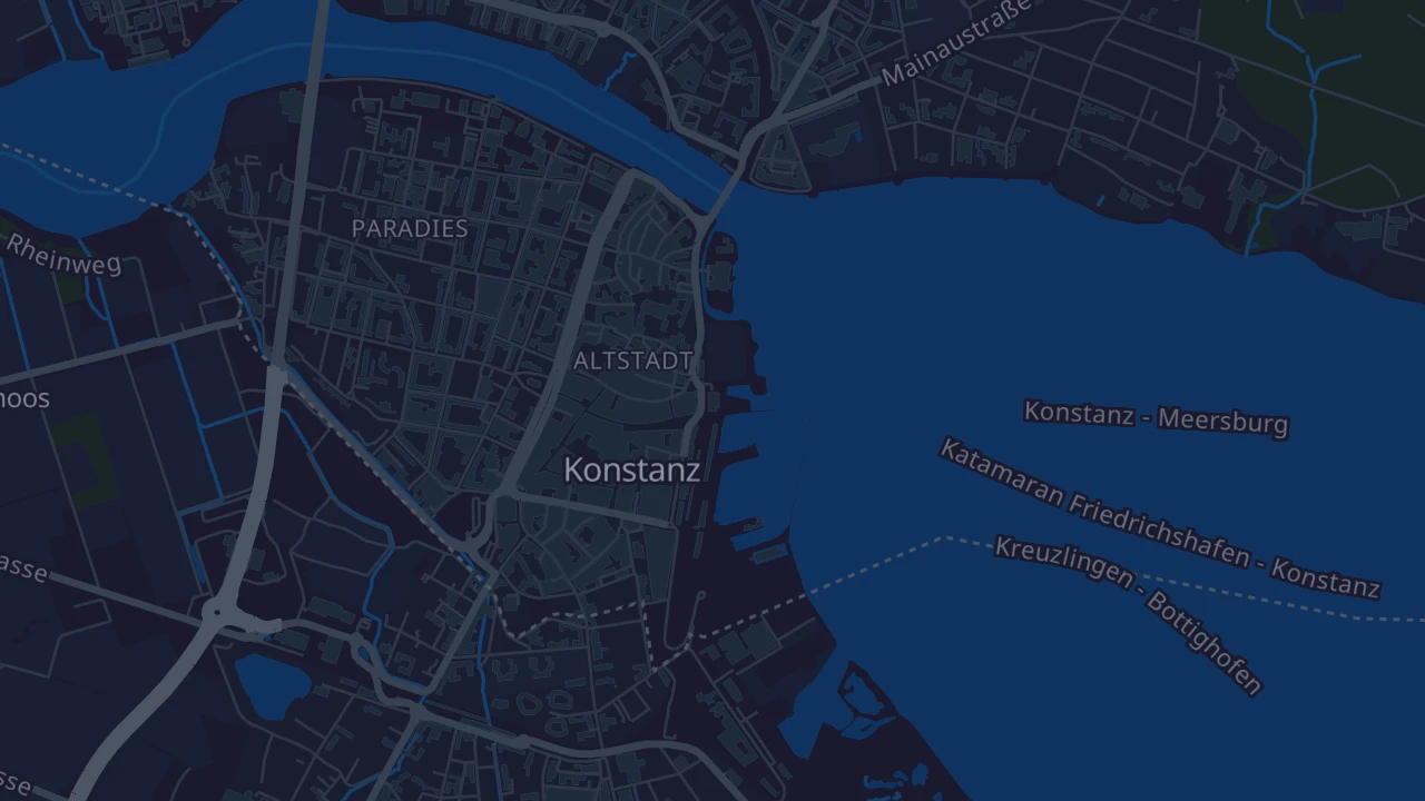 Karte von Konstanz