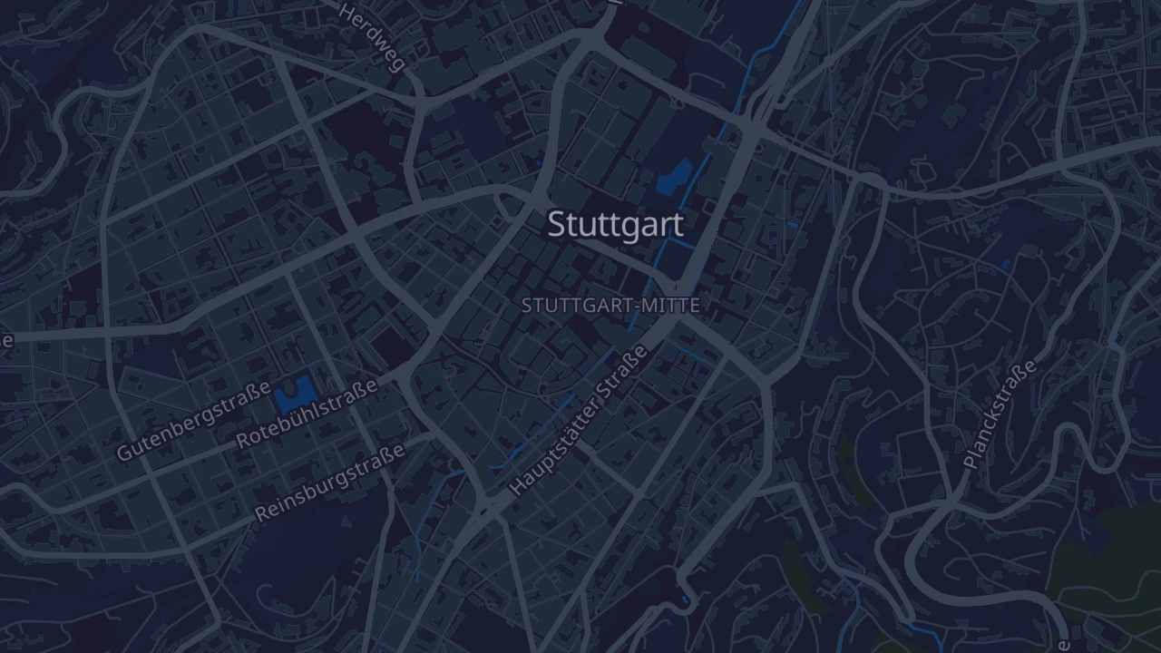 Karte von Stuttgart