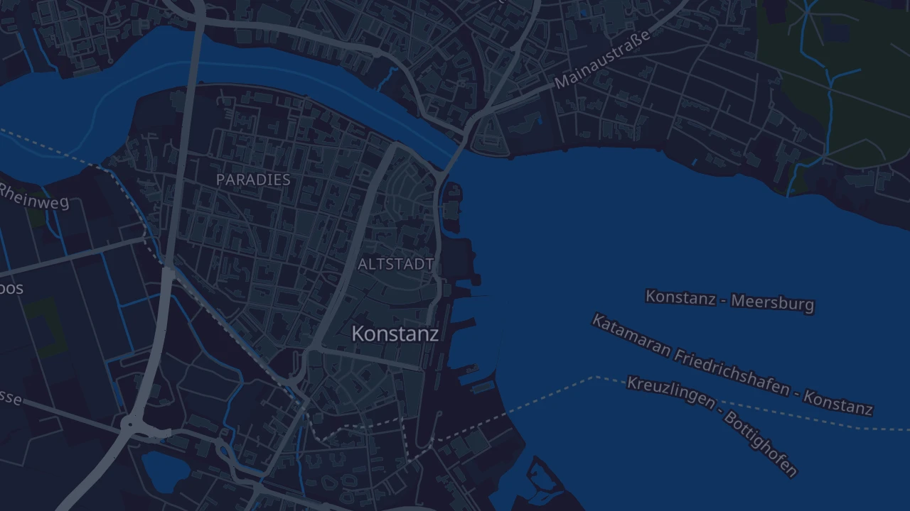 Karte von Konstanz