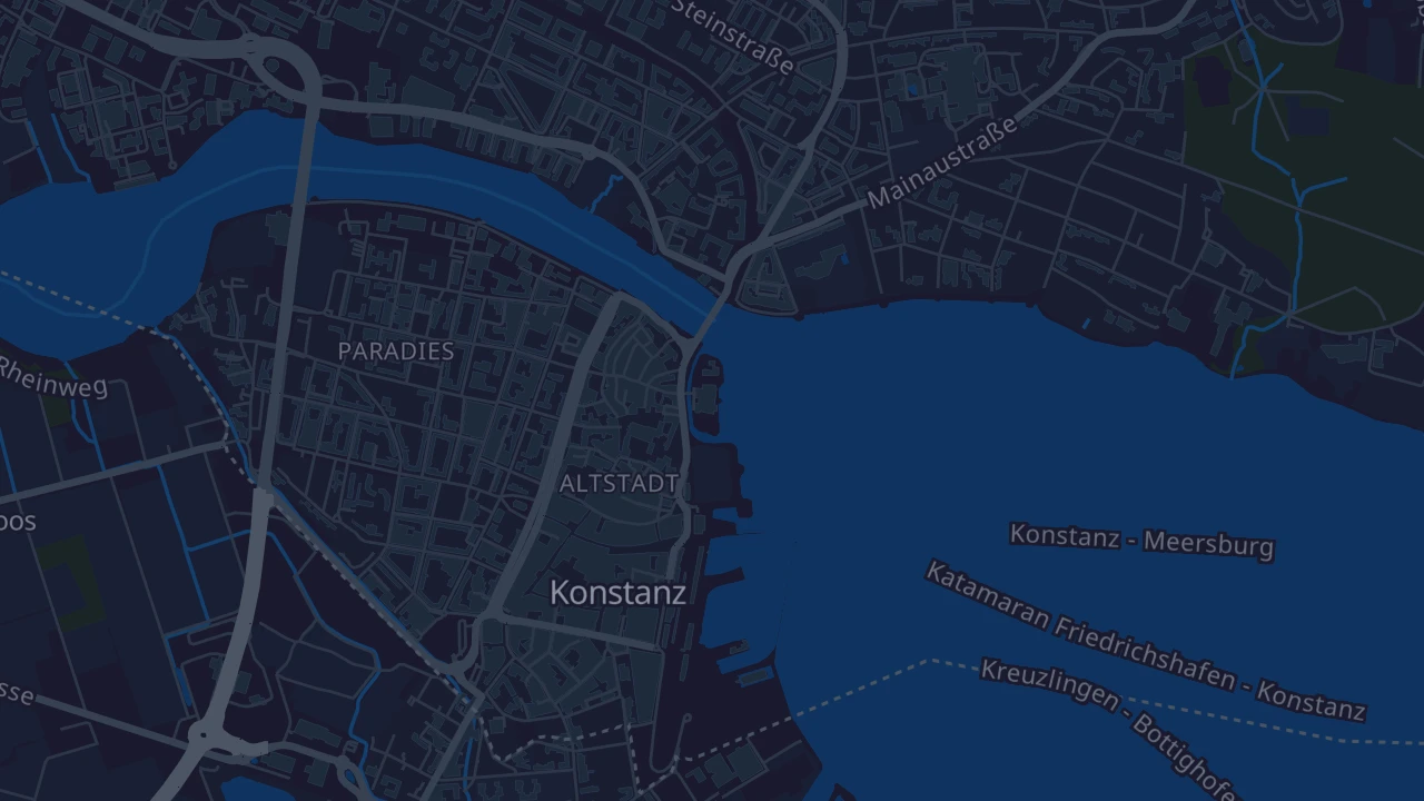 Karte von Konstanz