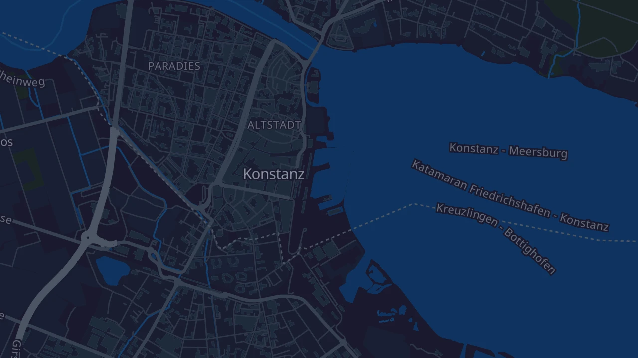 Karte von Konstanz