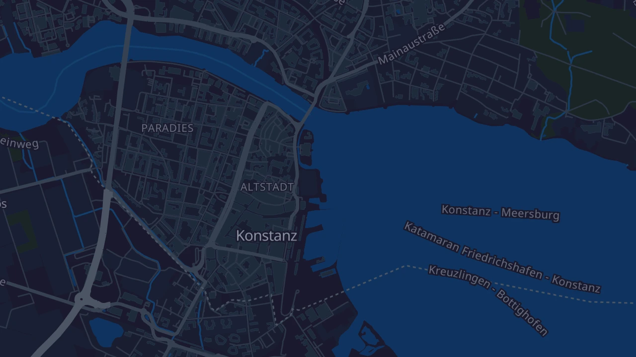 Karte von Konstanz