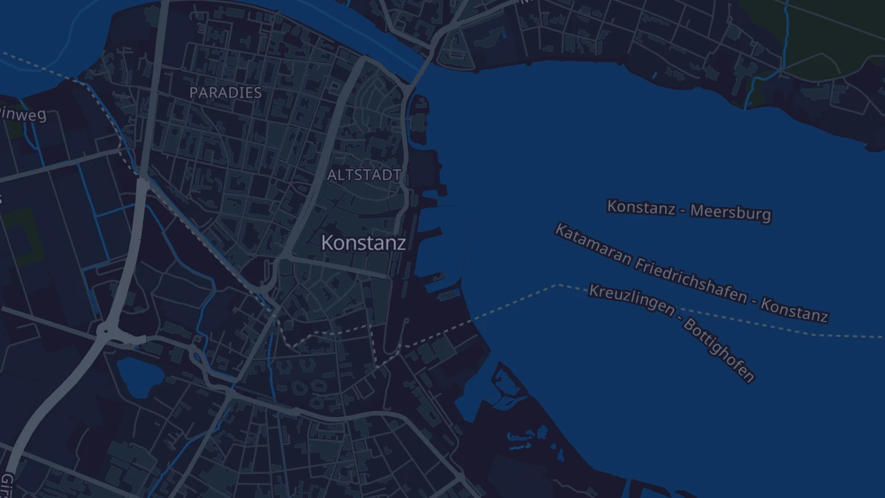 Karte von Konstanz